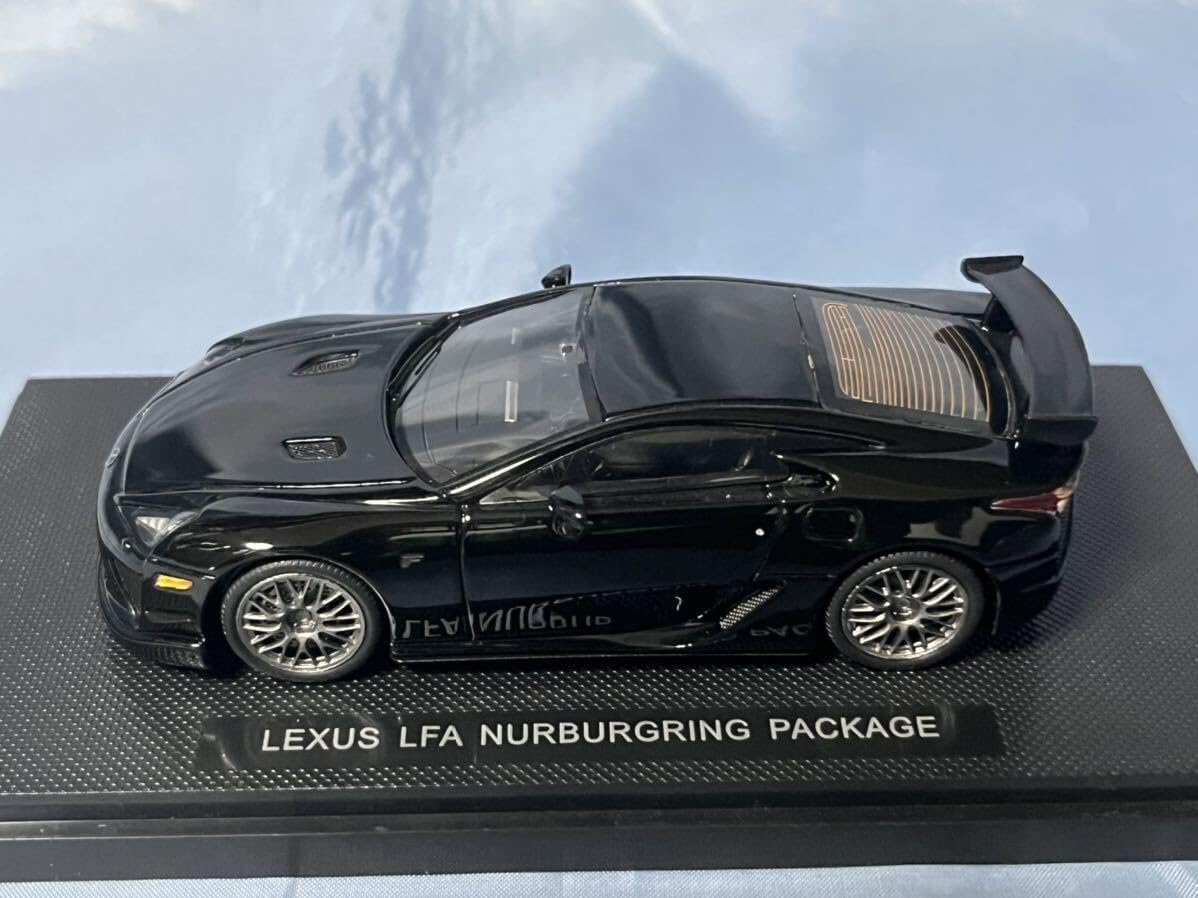 エブロ　1/43 レクサス　LFA ニュルブルリンクパッケージ　マットブラック レクサス LFA ニュルブルクリンク パッケージ (マット・ブラック