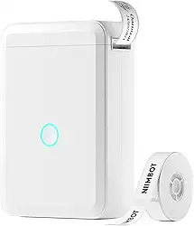 NIIMBOT D110 Etiquetadora, Mini Impressora de Etiquetas, Máquina de Etiquetar com Fita Térmica Bluetooth Pequena Impressora de Etiquetas