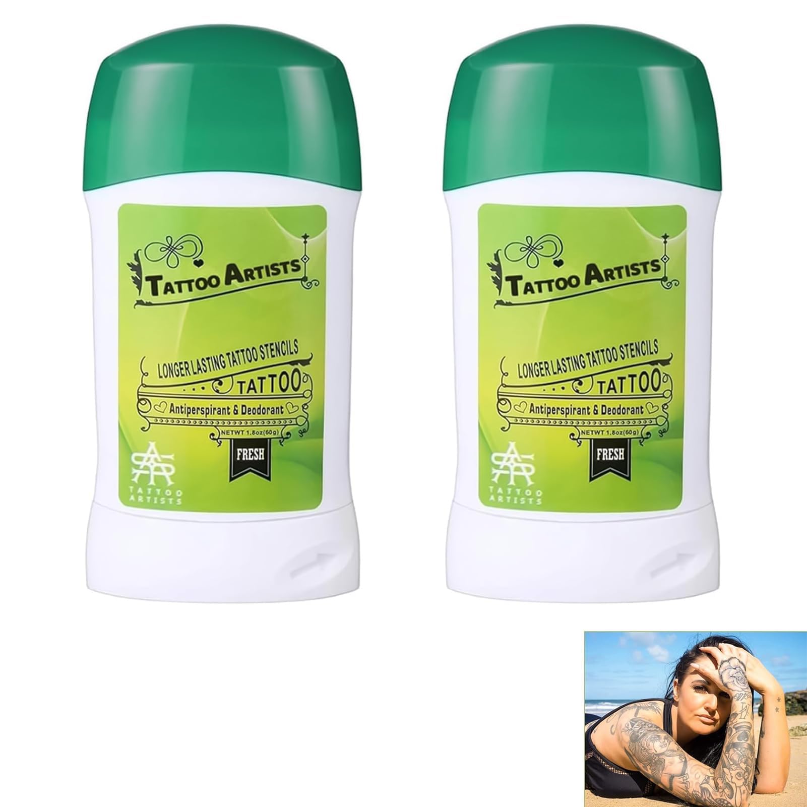 2 Piezas Crema de Transferencia de Tatuaje, Tattoo Transfer Cream Gel 51g, Ideal para Tatuajes Temporales, Crema de Transferencia para Plantillas, Tatuaje Semi-Permanente y Suministros de Body Art
