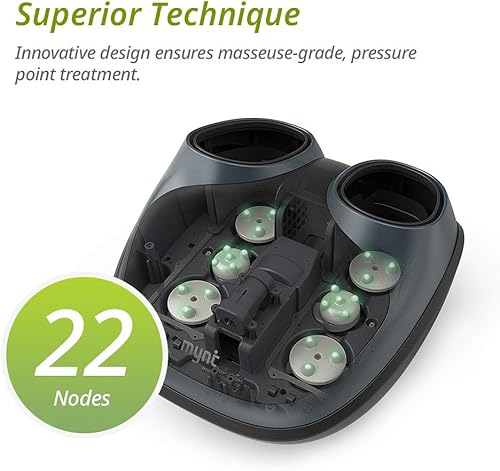 Miniatura 4 de Mynt Tapping Masajeador de pie - Terapia de pie 3D absorbente para tobillo, talón, arco y dedos Ajustes personalizados, construcción duradera.
