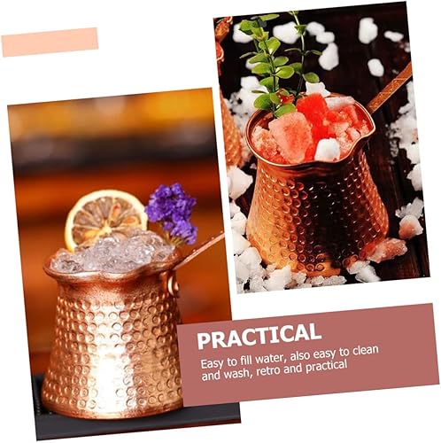 Miniatura 2 de Cabilock Taza de café turco, café expreso, café expreso, mantequilla Cezve, olla de fusión para estufa, cafetera griega árabe, tetera, tetera