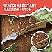 Gather Americana | Mushroom Knife With Brush Foraging Tools Folding Harvesting Supplies For Mushroom Foraging, Picking, Hunting, Bushcraft