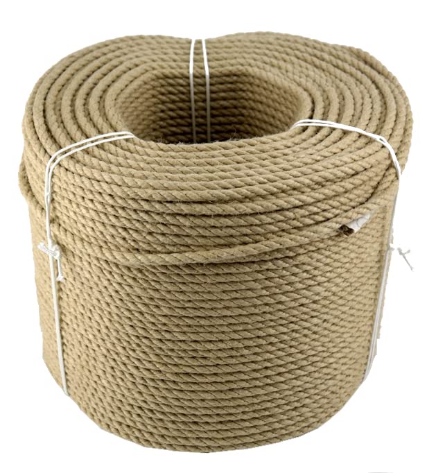 Cuerda de cáñamo sintético, diámetro de 6 mm, 220 m, 100% polipropileno