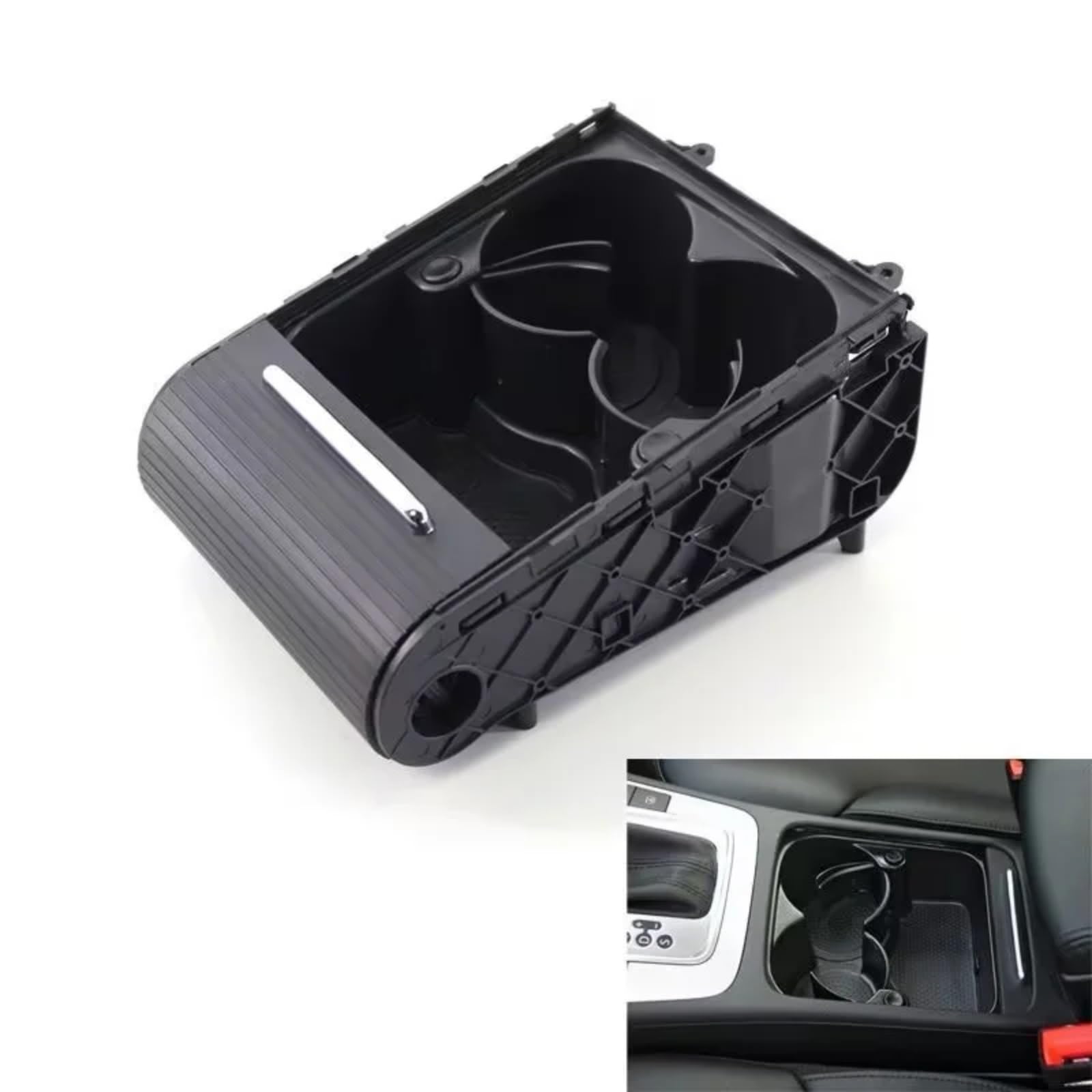 Centrale Consolle Portabevande Car Center Console Portabicchieri Portabicchieri Portabottiglie Custodia 3CD858329A Compatibile Con Per Passat B7 2011-2015