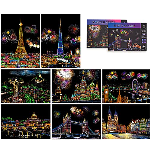 7 Best Scratch Art For Adults To Help You Relax And DeStress