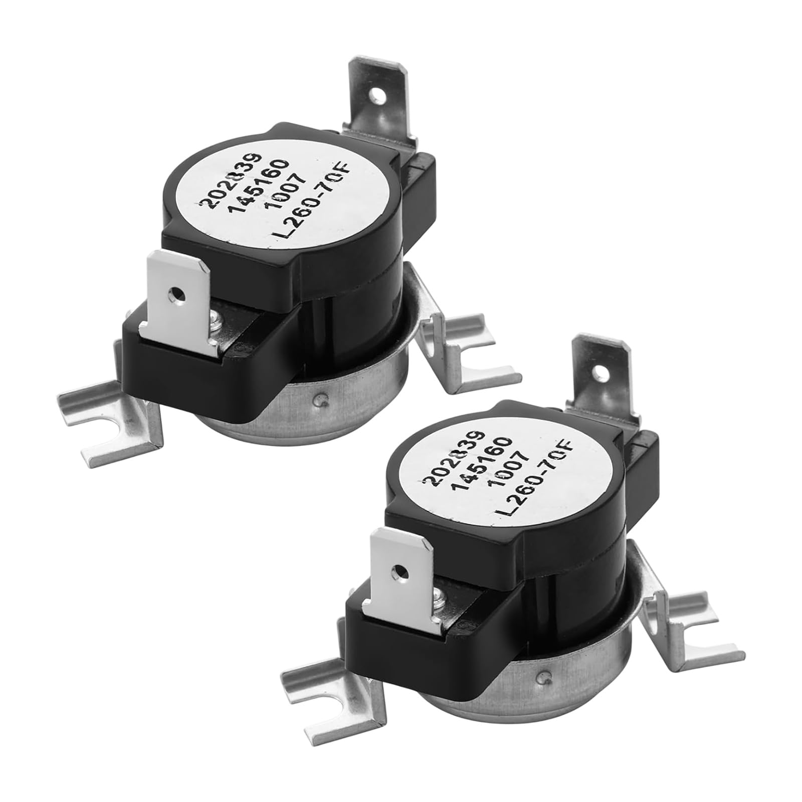 Mekalero 3204267 Dryer Thermal Fuses Thermostat Replacement Clothes High Limit Replace Part High Limit Replacement Part
