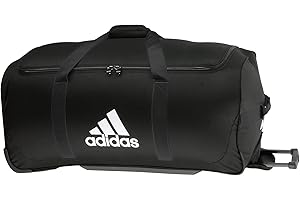 adidas Team XL 2-Wheel Wheeled Duffel Bag: Mammoth Capacity for Effortless Travel