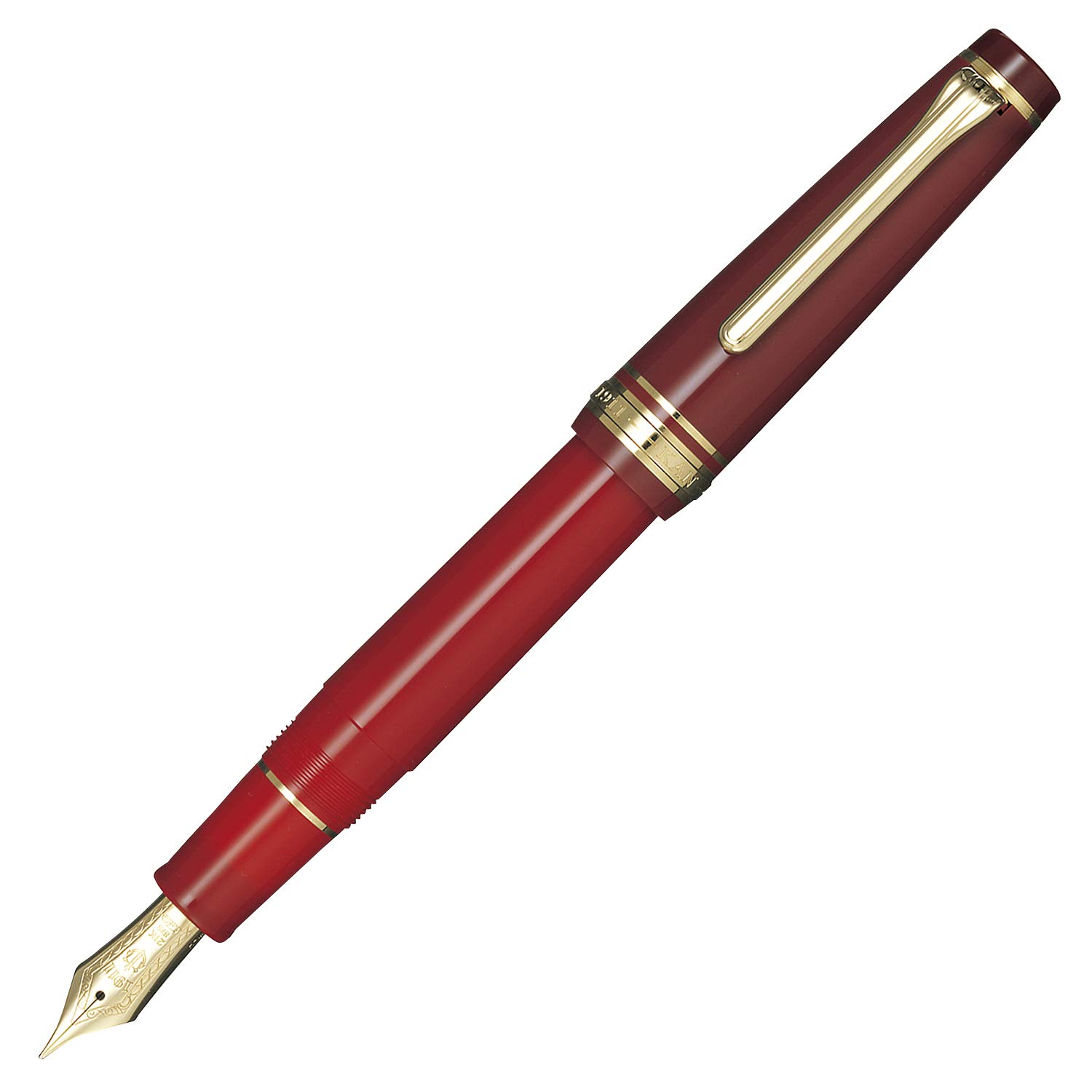 Amazon.com : Sailor 10-3360-232 Fountain Pen, 60th Birthday, Red  