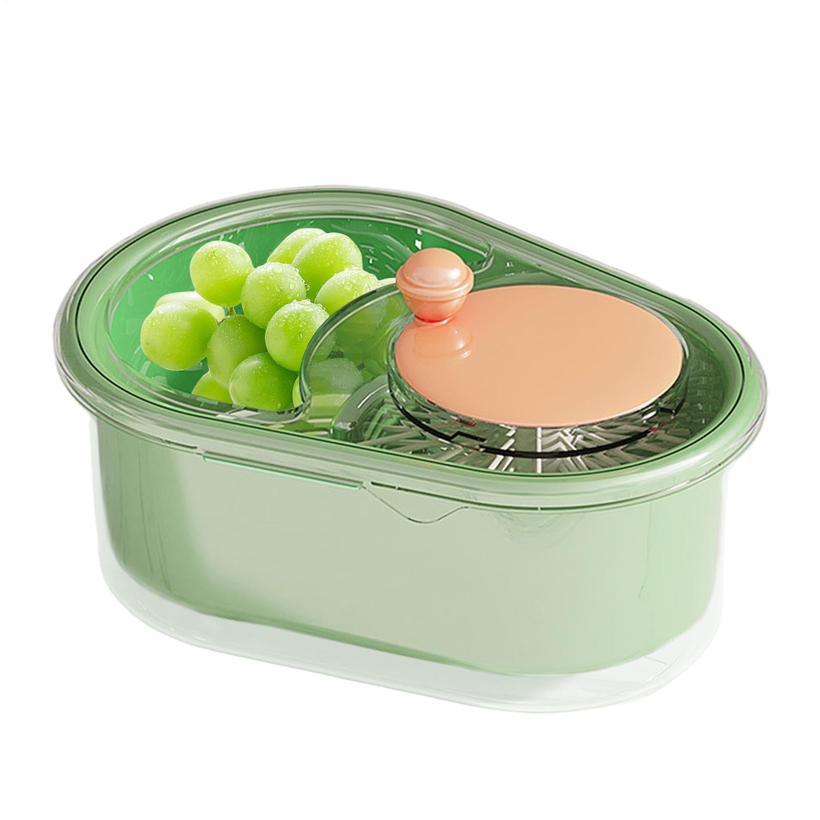 Fruit Cleaner Spinner, Fruit Washer Spinner Scrubber, Fruit And Vegetable Cleaner With Colander And Bowl, Vegetable Fruit Spinner Washer For Greens, He rb, Berry, Fruits