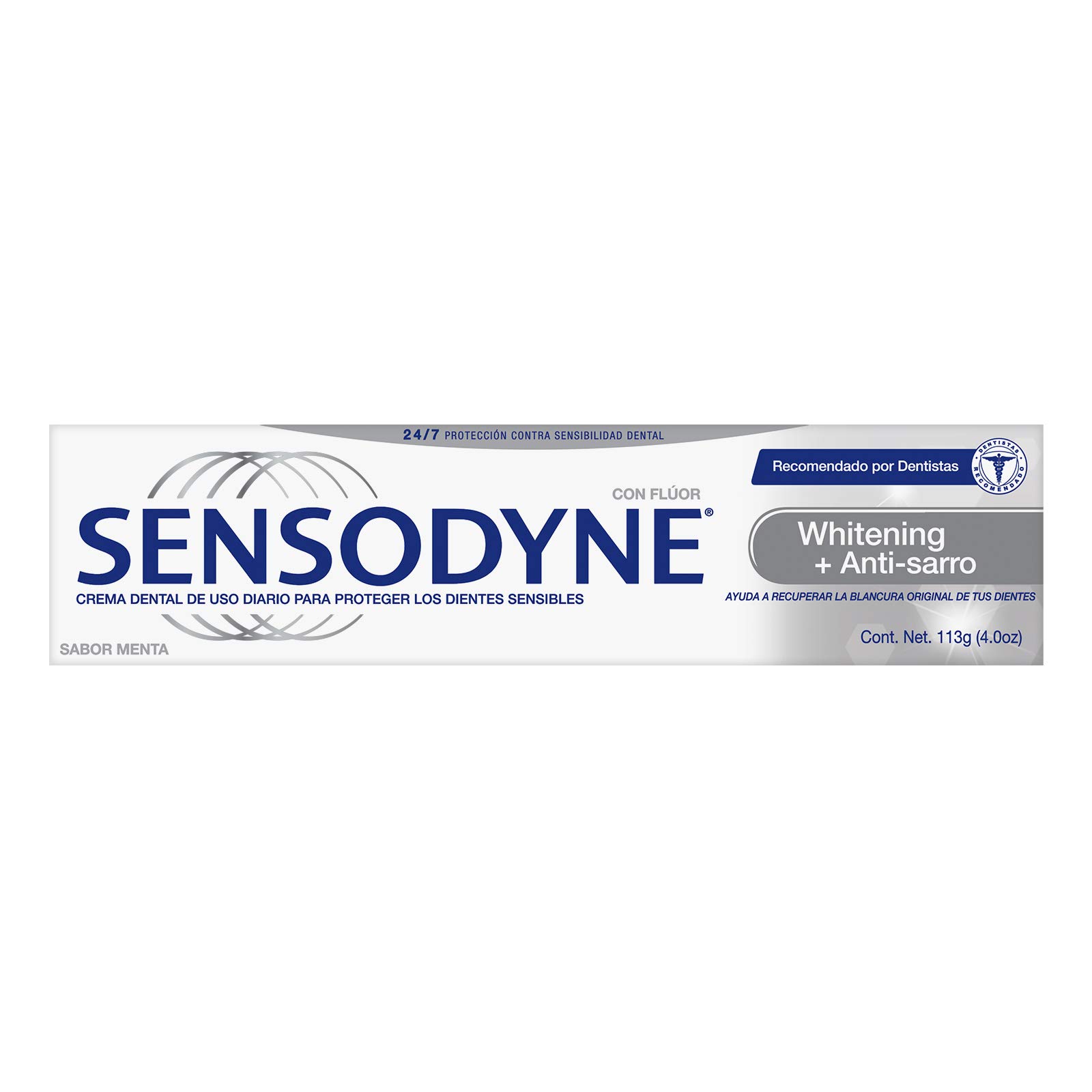 Sensodyne Fluoride Toothpaste Tartar Control Plus Whitening, 4 oz by Sensodyne