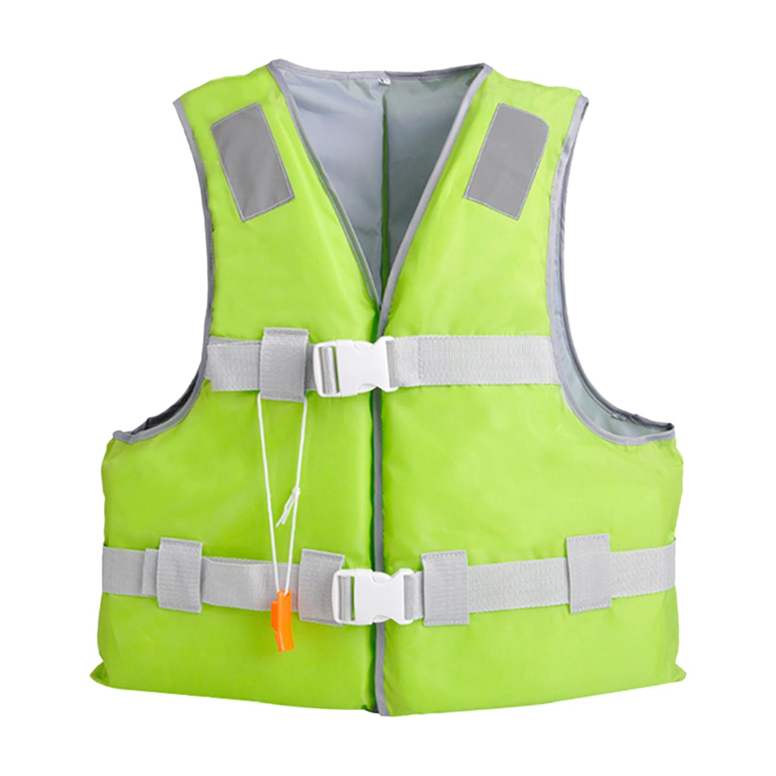 Swim Vest Unisex Swim Jackets with Safety Strap and Whistle Reflective Strips Waterproof Waistcoat Gilet Adult Swimming Jacket for Pool Summer Kayaking Beach Holiday