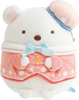 しろくま 12月発送】すみっコぐらし ぬいぐるみ(S) ROUND1ver. しろくま