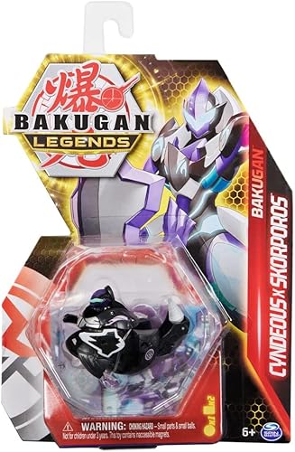 Bakugan Legends 2023 Cyndeous x Skorporos - Figura coleccionable y tarjetas coleccionables de 2 pulgadas