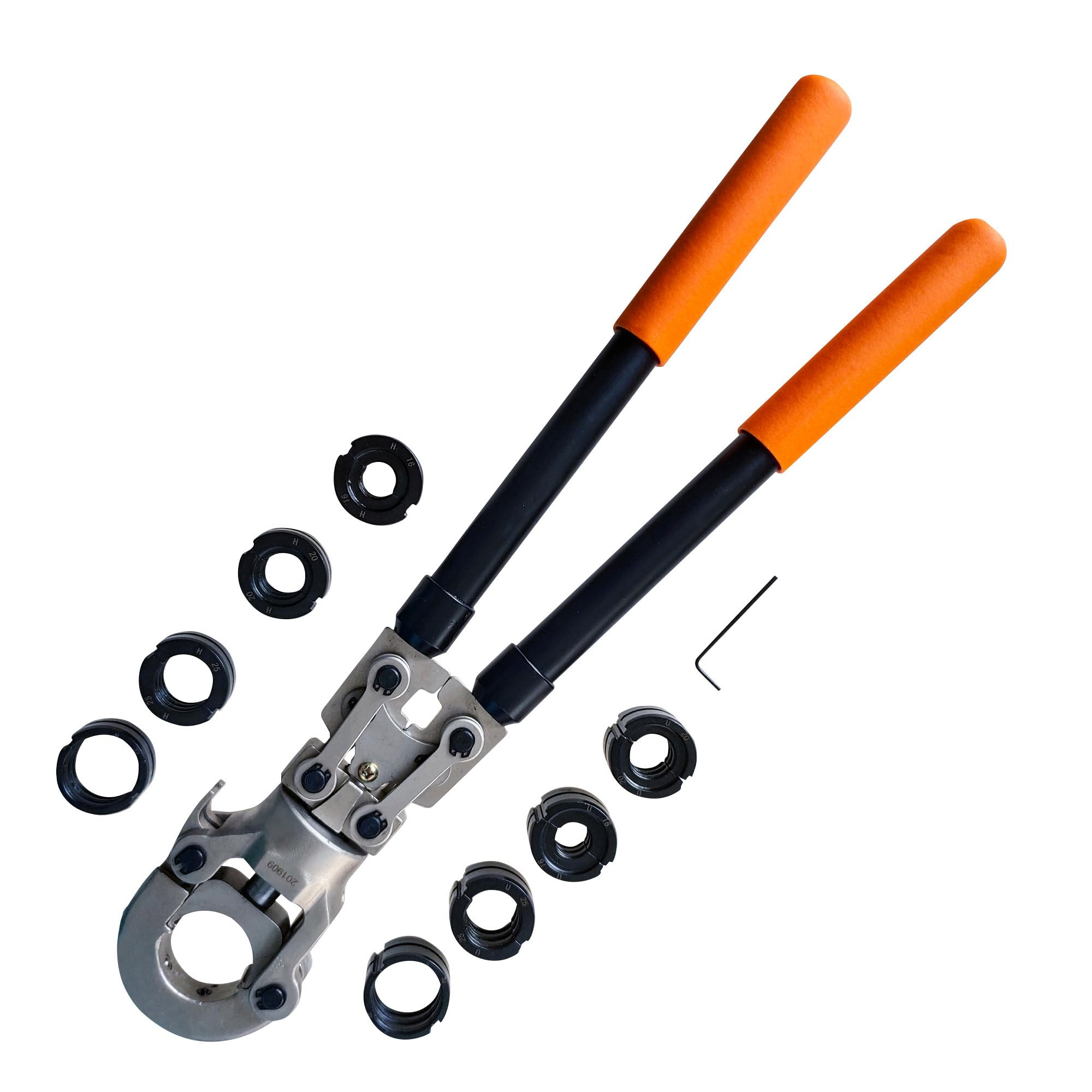 Magnusson Pince à sertir 16-32 mm acier, kit complet