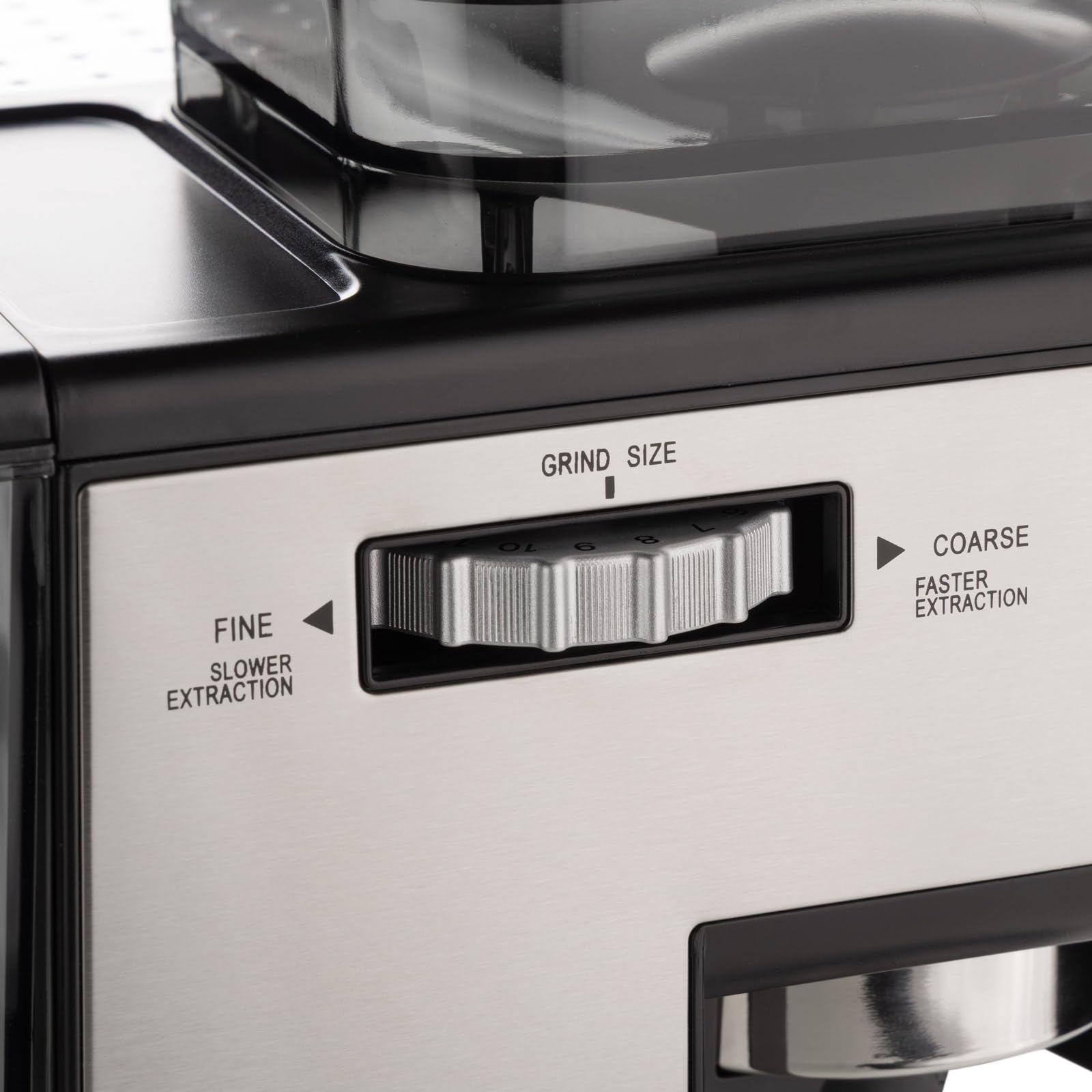 ROSMARINO W pełni automatyczny ekspres do kawy z młynkiem, pompa 20 bar, automatyczny spieniacz do mleka, Touch Control, zbiornik na wodę 2,6 l, espresso Cappuccino Latte, samoczyszczący, czarny