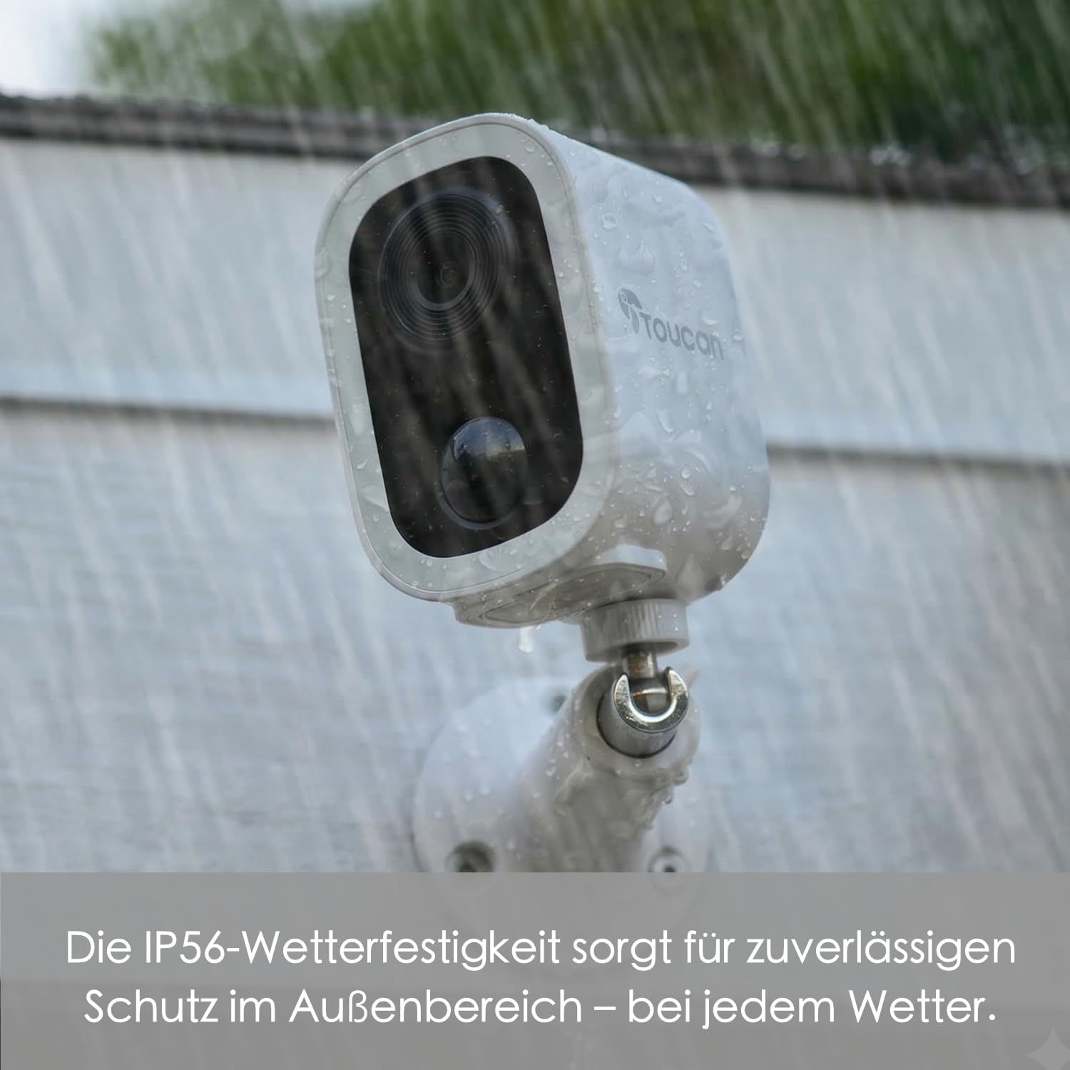 TOUCAN V3 Videotürklingel mit Gong & S4 Outdoor-Sicherheitskamera-Set – Voller Schutz mit Bewegungsalarm, 2-Wege-Audio, langlebigem Akku & Gratis-Cloud-Speicher, kein Abonnement erforderlich.