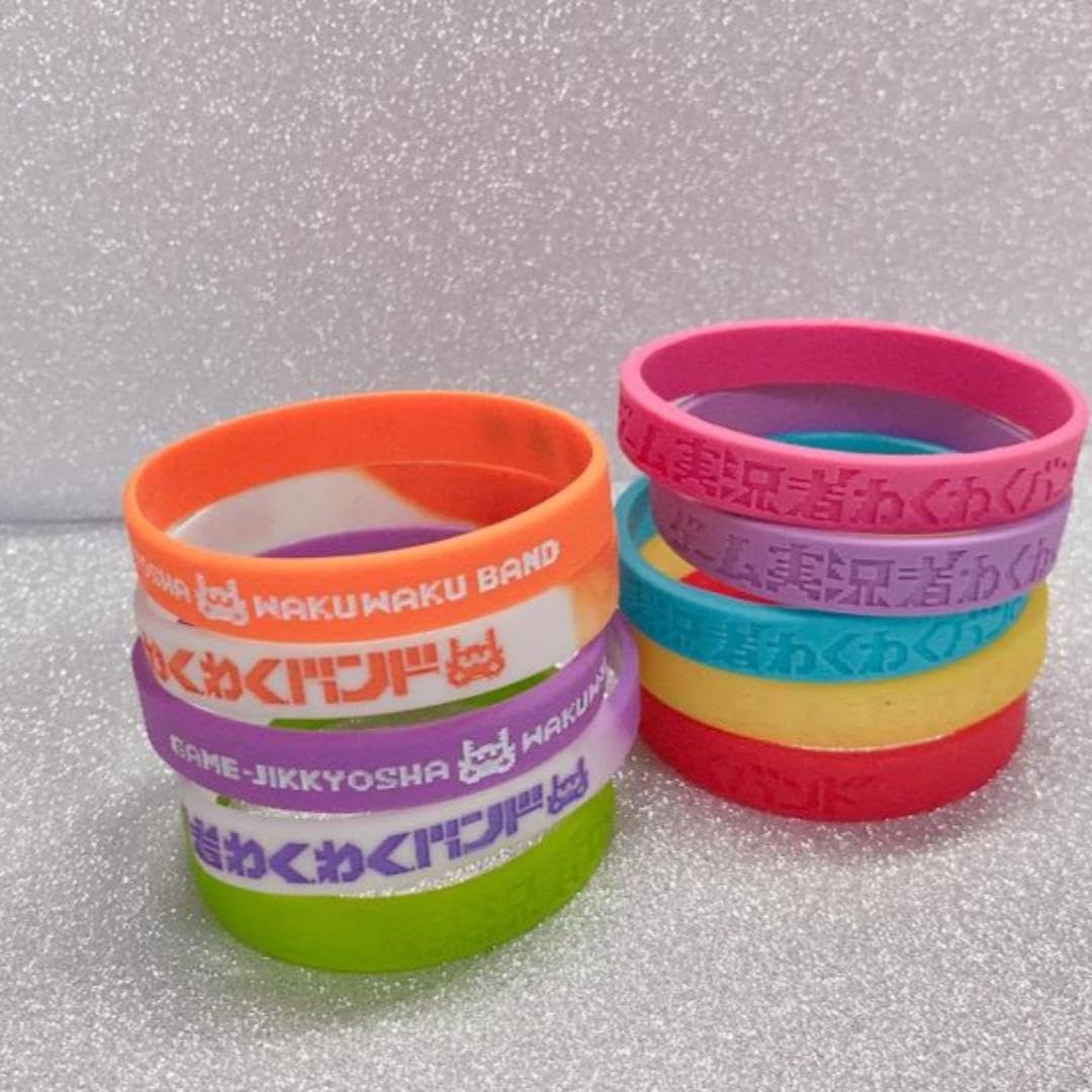 Amazon.co.jp: ゲーム実況者わくわくバンド わくバン ラバーバンド