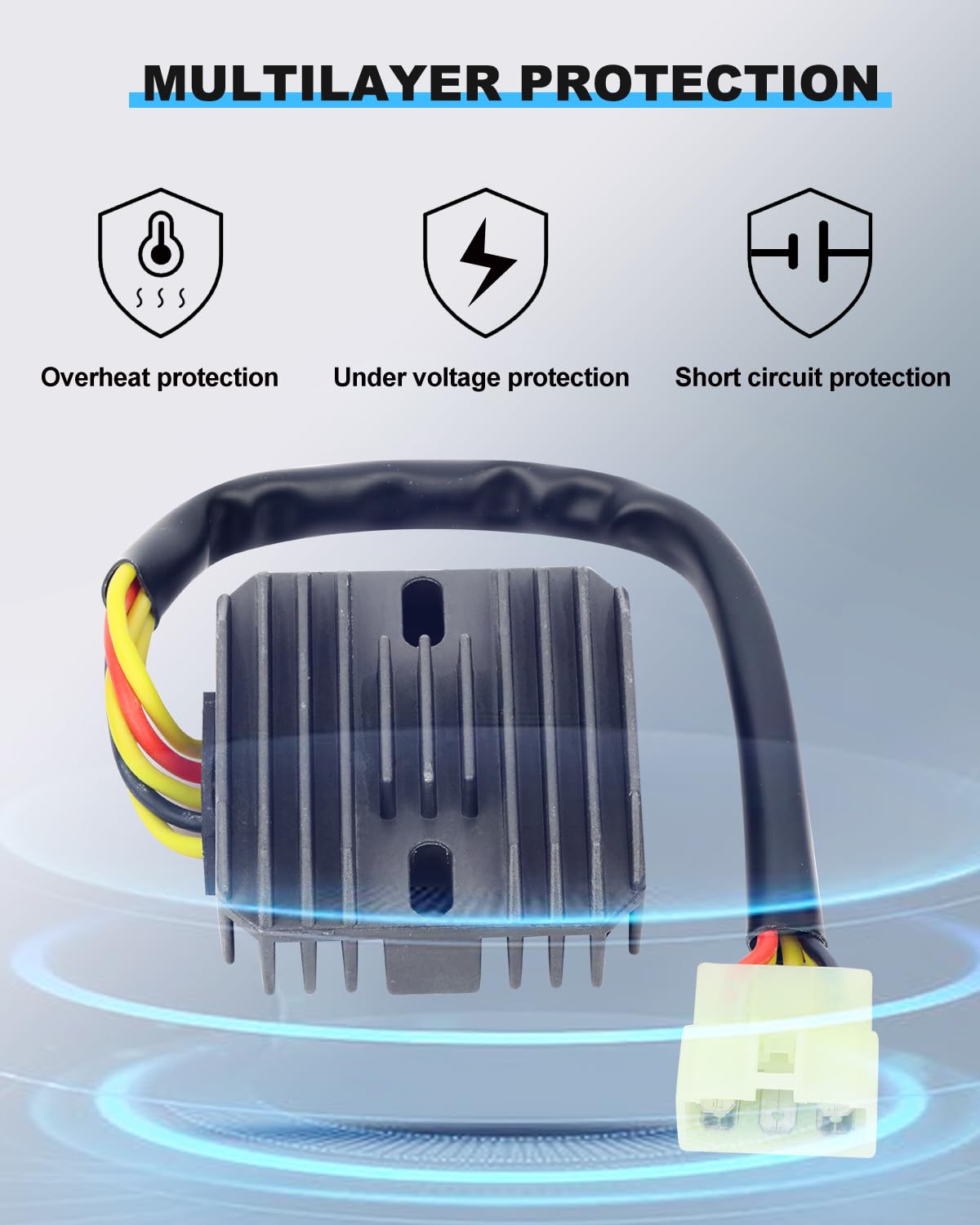 R&eacute;gulateur Redresseur Suzuki LTF300 LTF 300 Quad (1999-2001) &ndash; Square