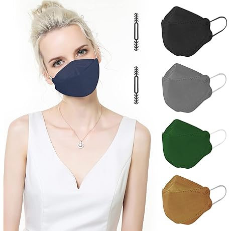 KN95 Mask Upgrade Comfort Breathable Filter Face Masks