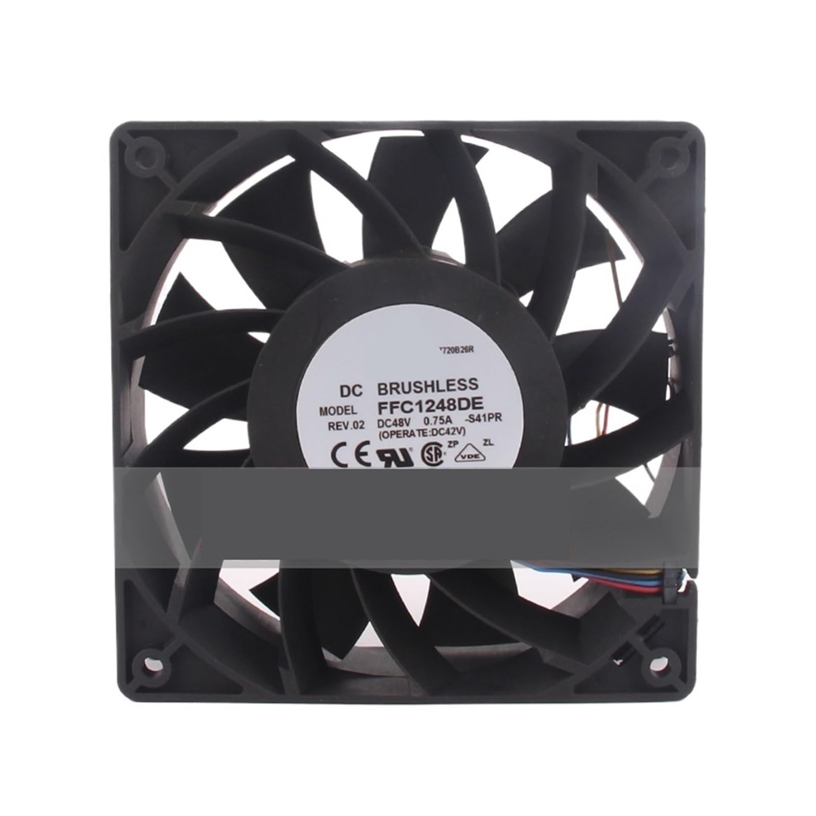 ZBWZXBDJ FFC1248DE Cooling Fan 120X120X38 DC48V 0.75A