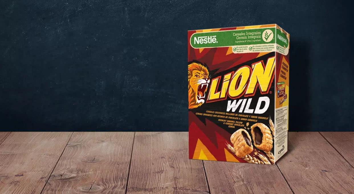 Cereales Nestlé Lion Wild - 360 g (Paquete de 8)