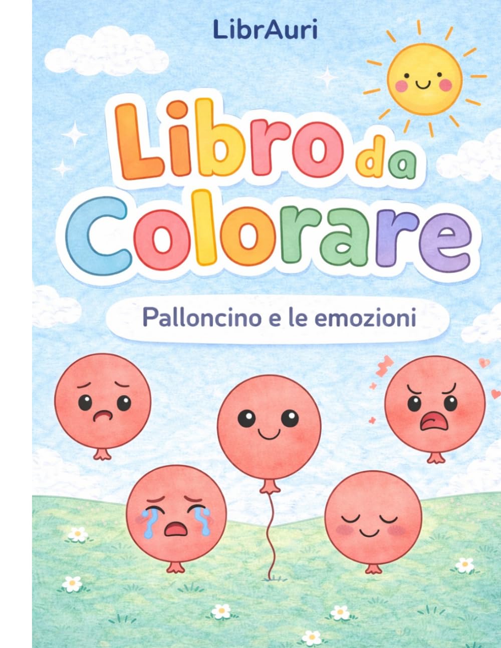 LIBRO DA COLORARE: Palloncino e le emozioni