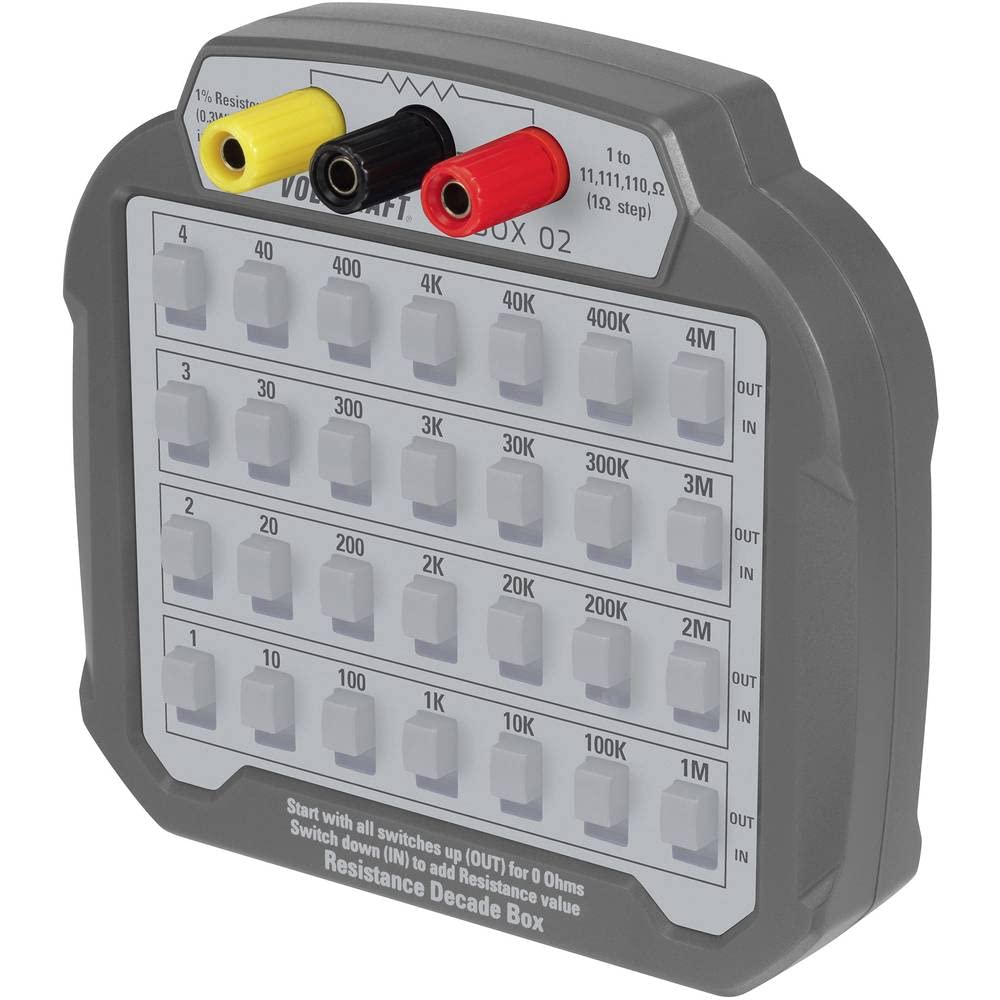 R-Box 02 Measuring Decade Resistance 1%