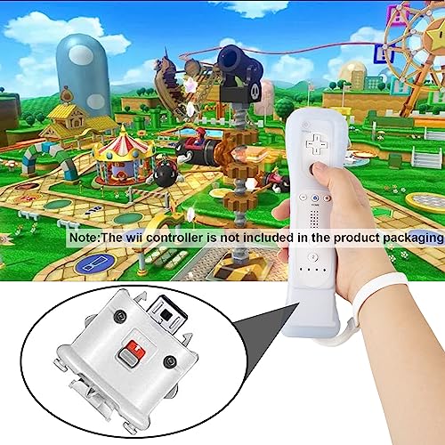 Adaptateur Wii Motion Plus Machine-Ya capteur externe manette Wii U blanc