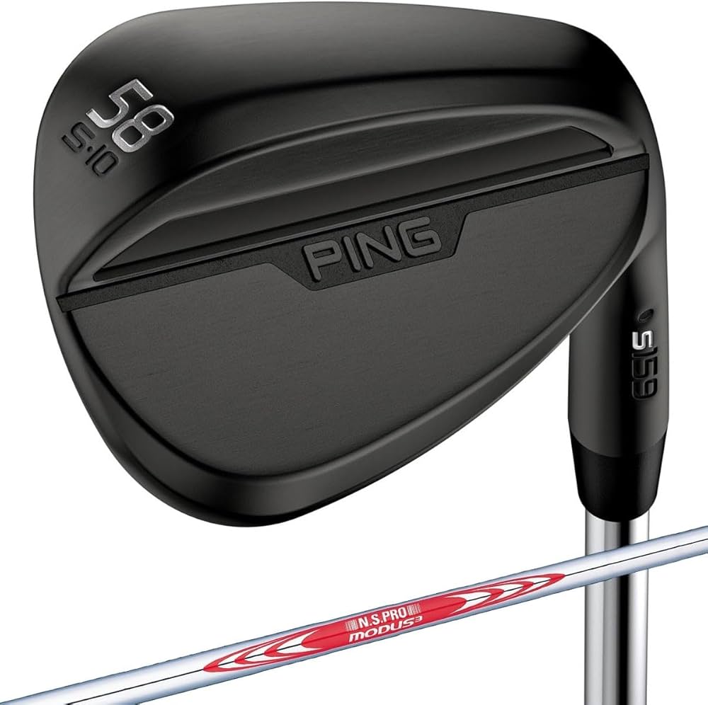 ping ウェッジ S159 ミッドナイト Sグラインド 50° 60° PING S159 Midnight Wedge | TGW.com