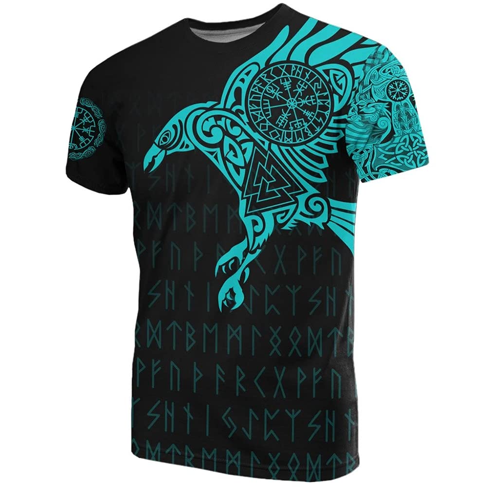 T-shirt viking homme mythologie nordique idée cadeau biker