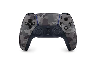 PlayStation 5 - DualSense Wireless Controller – Gray Camouflage - For PlayStation 5, Pc, Mac & Mobile - Amazon product rated Grade A