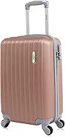 Mala de viagem bordo pequena 10kg Londres Swiss Move Rose