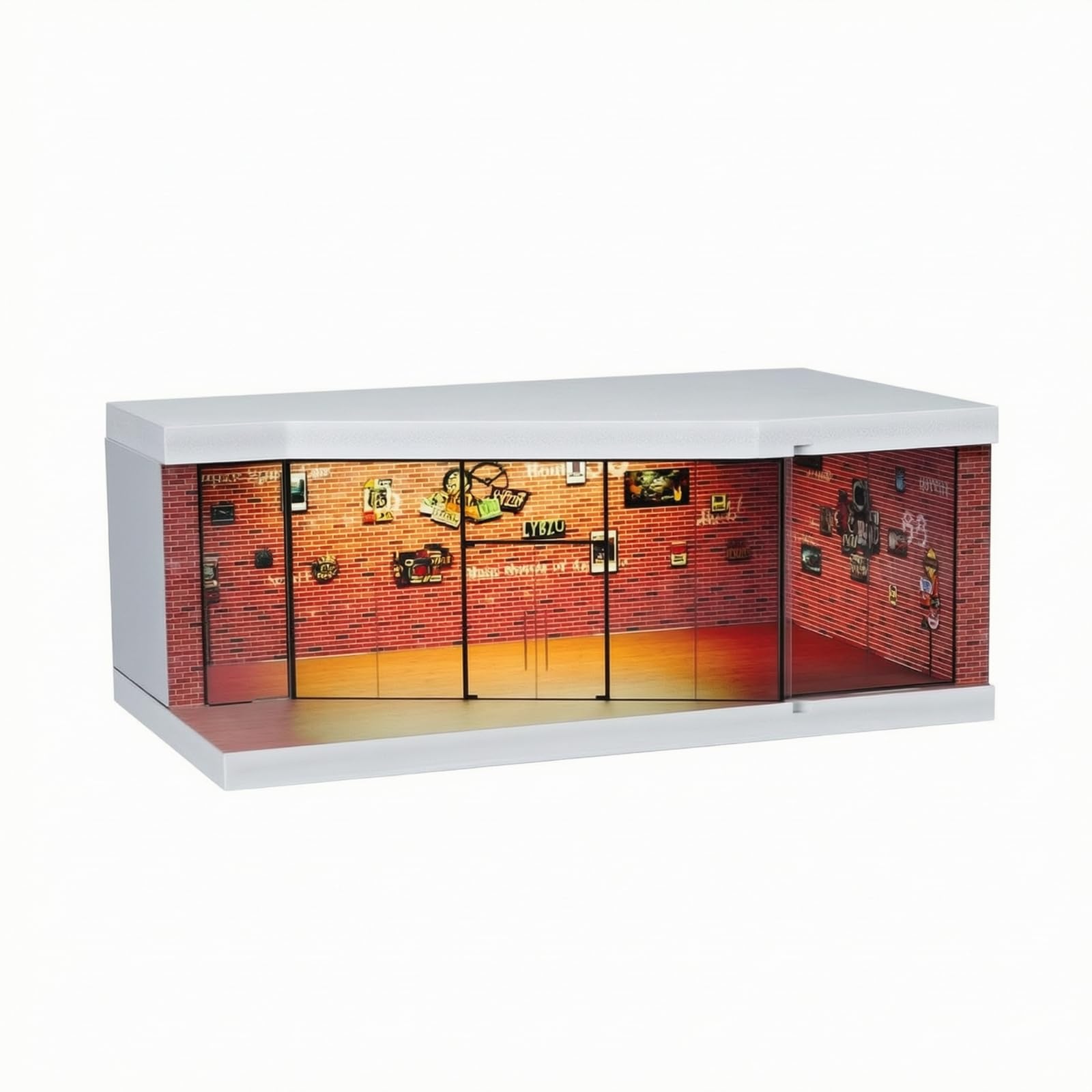 Vitrina con Escena corativa