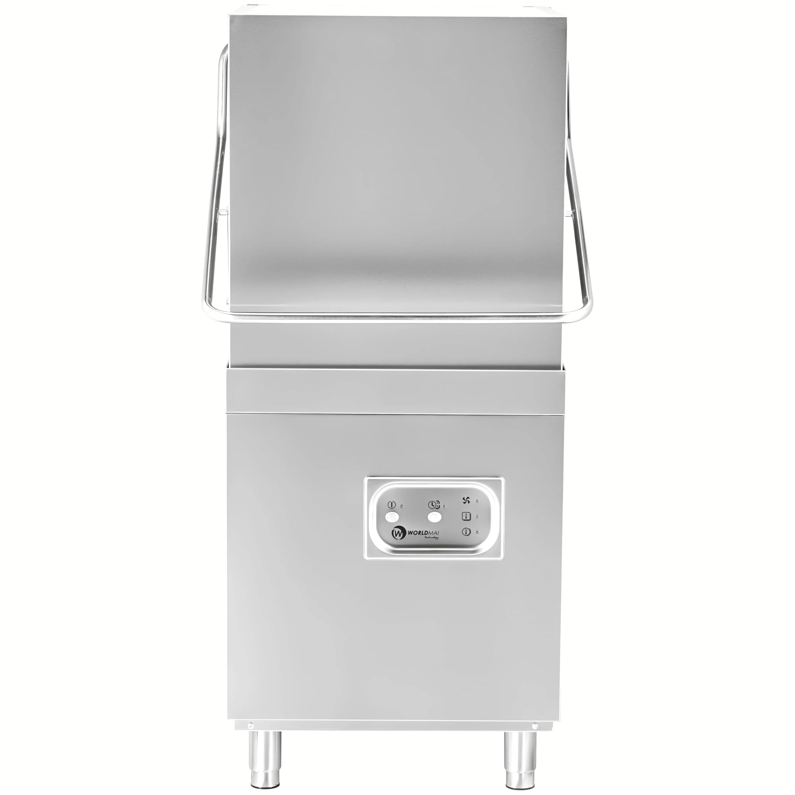 Lavastoviglie a Capotta WORLDMAI 50x50 con Pompa di Scarico e Dosatore Brillantante. Macchina Lavapiatti per Cucina di Ristorante, Bar e Horeca. - MADE IN EUROPE