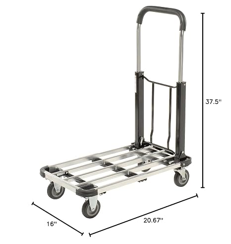 Nexel Folding Utility Truck-Telescoping Deck