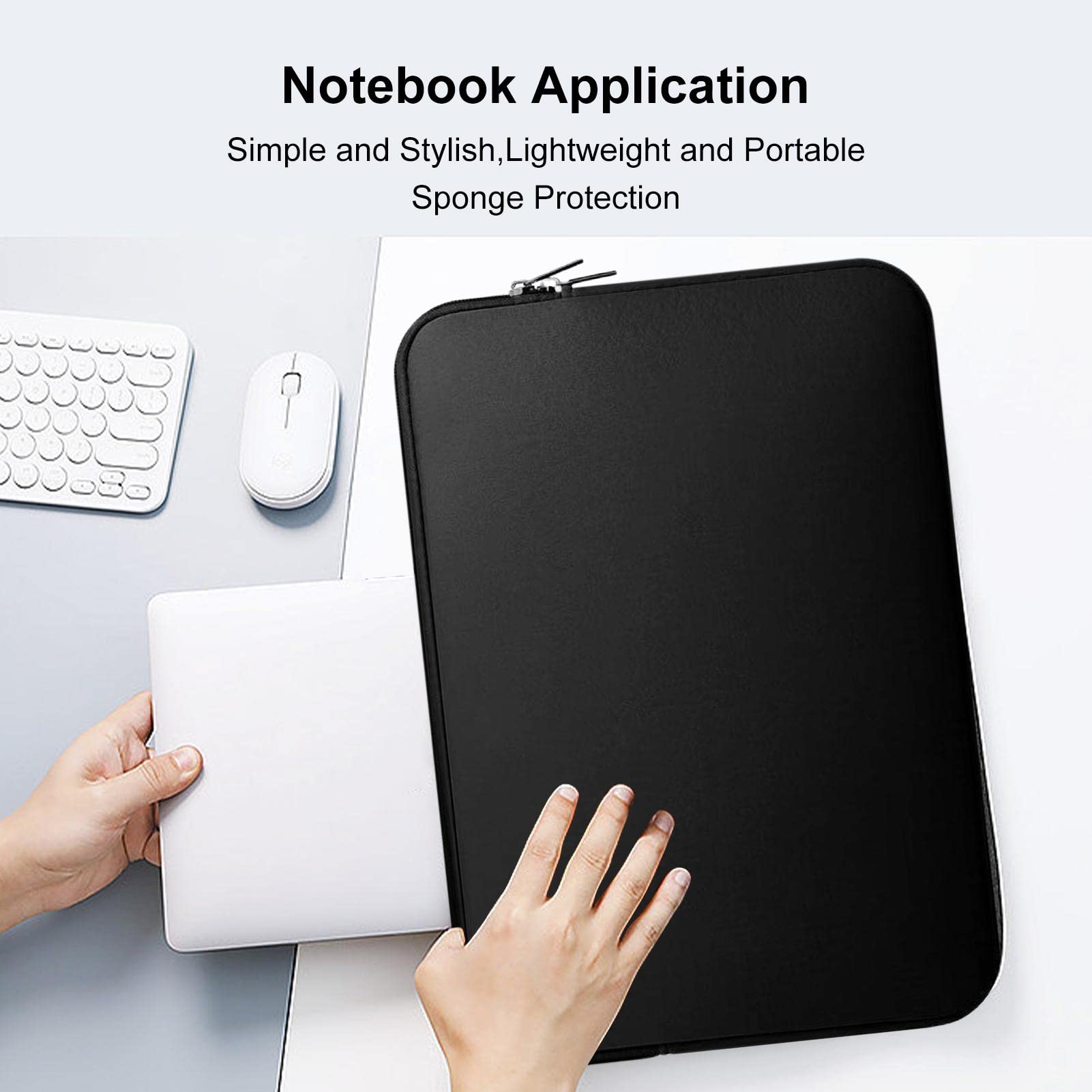 Wodoodporny pokrowiec tablet,Torba laptopa kompatybilna z dost?pnym notebookiem 11-15 cali - Ultrabook Torba notebooka dost?pna 11-15 cali Jingling