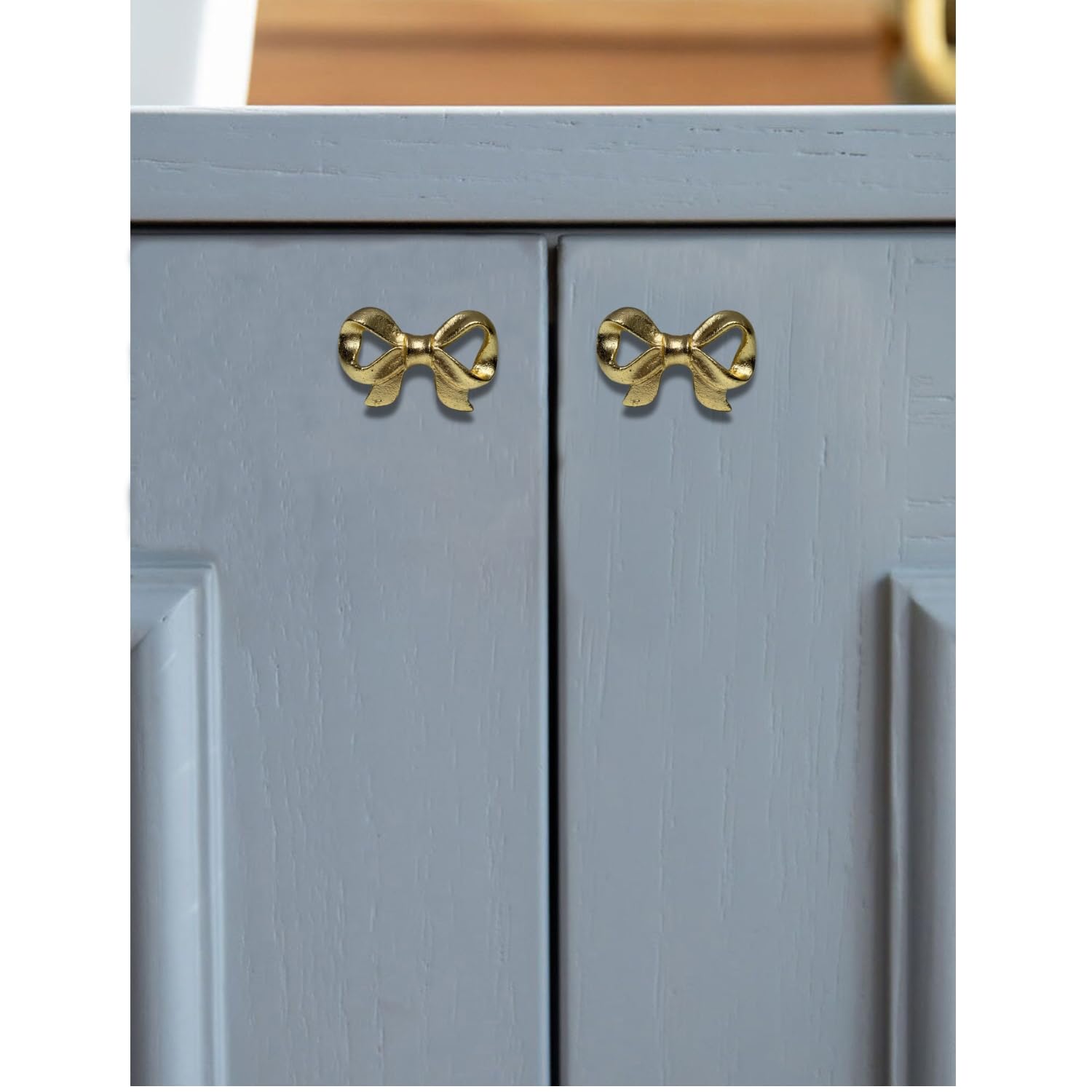 Perilla Home Set Of 6 Knobs For Cabinet & Drawers Mother Of Pearl Brass Knobs Decorative Vintage Knobs For Home Kitchen Cabinet Hardware Cupboard Door Dresser Wardrobe & Drawer Pulls (Design-3 - View #3