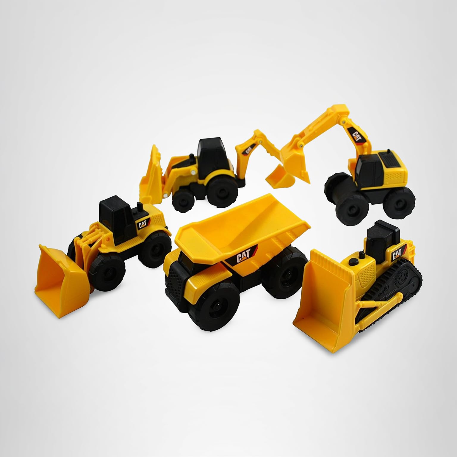 Caterpillar - pack de 4 vehicules de construction | vehicules-garages | jouéclub