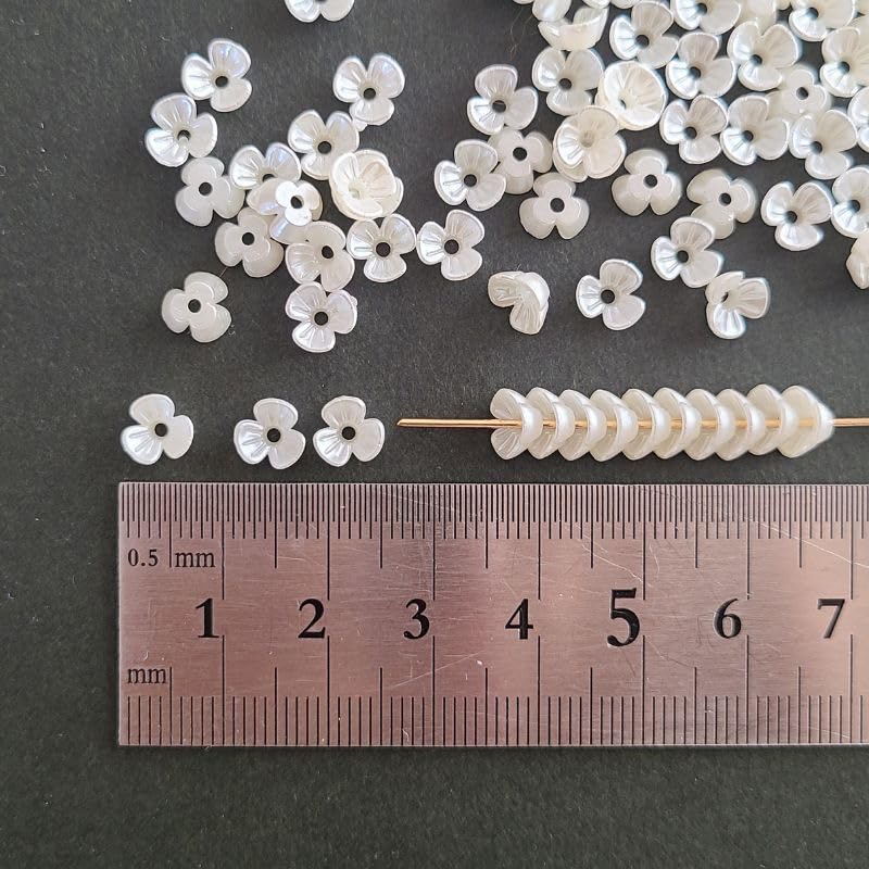 Amazon.co.jp: 超 ミニ フラワービーズ お花 小花 アクリルパーツ 