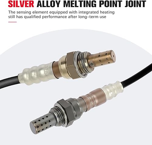 Miniatura 3 de Sensor de oxígeno O2 aguas arriba aguas abajo compatible con 2002-2007 para Suzuki Aerio 2000 para Suzuki Esteem 250-24338, 234-4105