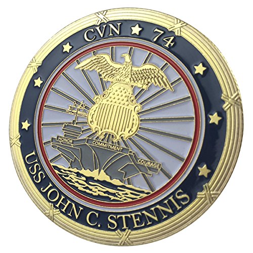 U.S. Navy USS John C. Stennis/CVN-74 GP Challenge Coin 1153#