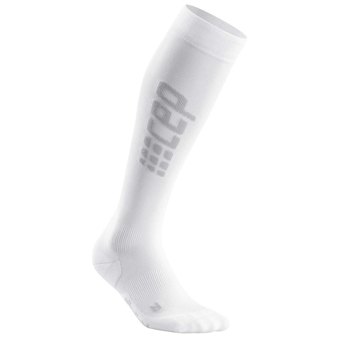 CEP pro+ Ultralight Socks Lady White/Grey | WP458C (Kompressionssocken), Größe:Gr.2 = 25-31 cm