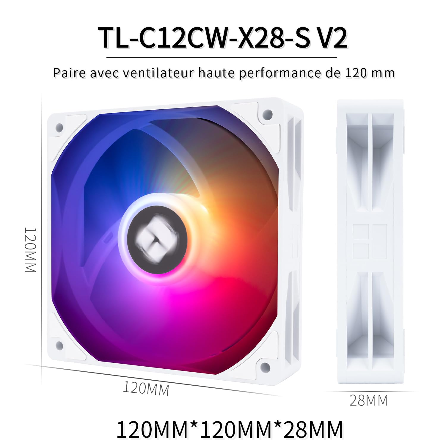 TR Peerless Assassin 120 Digital ARGB - Enfriador de aire para CPU, cubierta superior, pantalla digital, enfriador de CPU para ordenador con 6 tubos de calor, para AM4/AM5, Intel LGA1700/1851/1150