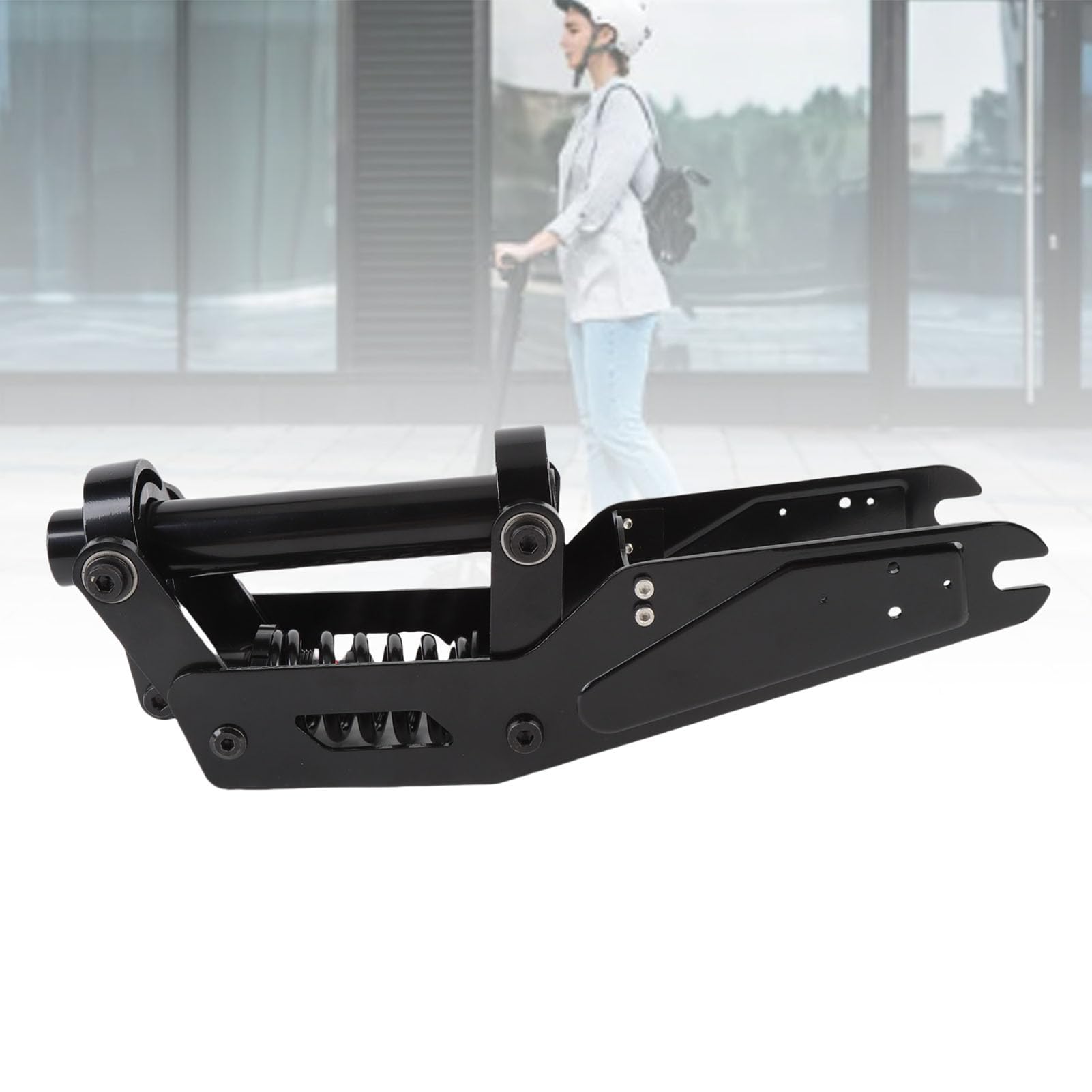 Fourche de Suspension pour Trottinette électrique, kit de Suspension Avant, Amortisseur en Alliage d'aluminium usiné CNC pour Trottinette électrique série M365