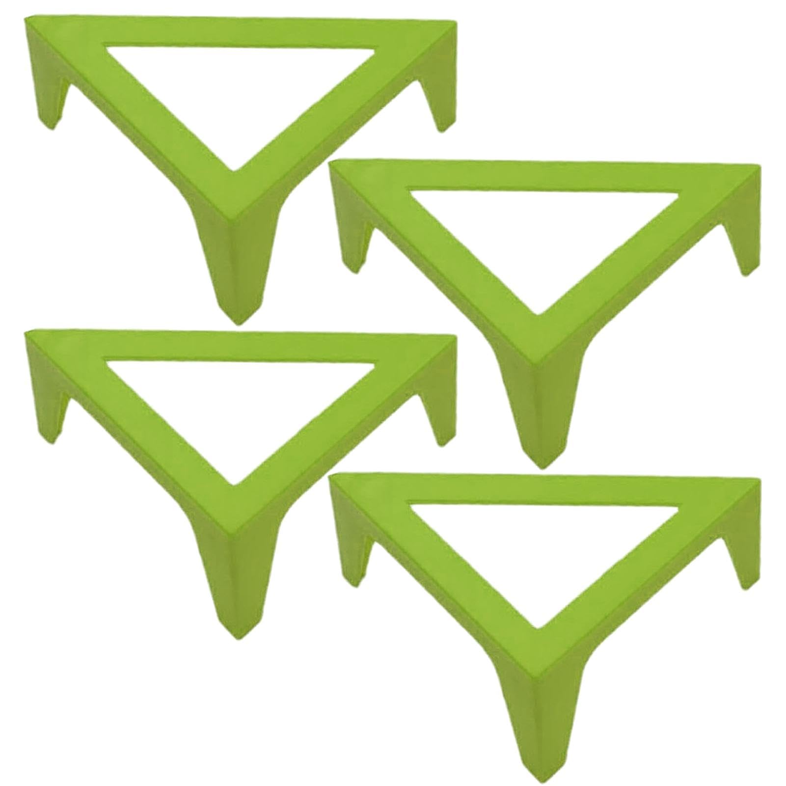 Canvas Corner Stands - Pouring Paints Painter Stand - 4PCS Support Stands Convenient Pouring Support Artistic Triangular Shelf Drawing Tool