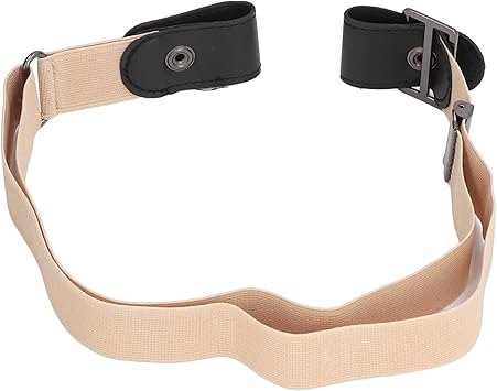 Amazon Co Jp バックルフリーストレッチベルト 男性用女性用高齢者用ベルト強化日本語 カーキ Clothing Accessories