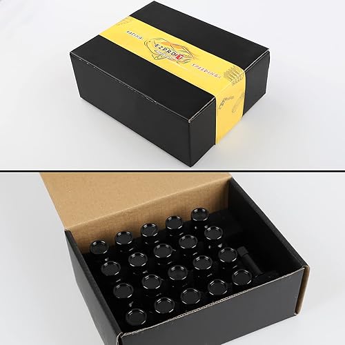 Miniatura 9 de 20 tuercas de llanta de extremo cerrado M12X1.5 tuercas de llanta + enchufe (plateado)