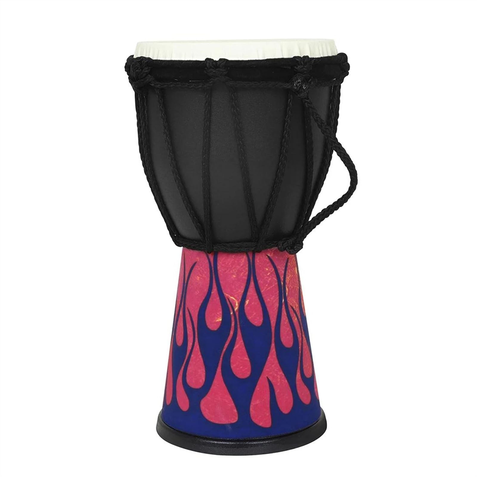 4-calowy Bęben Afrykański PVC Przenośny Bęben Ręczny Djembe Kolorowy Instrument Perkusyjny Afrykański Bęben Instrument