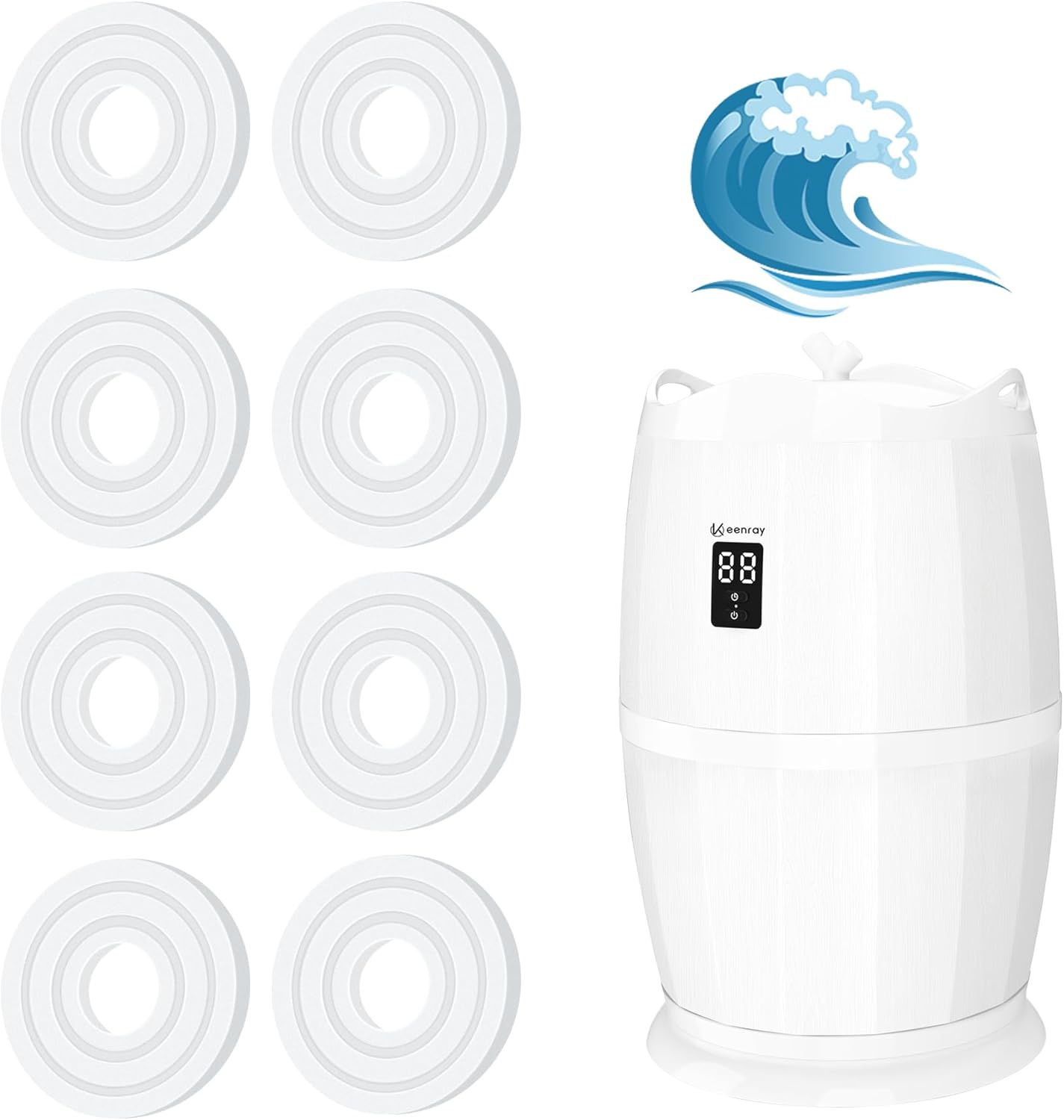 Keenray Towel Warmer Bucket CL25 and Replacement Fragrance