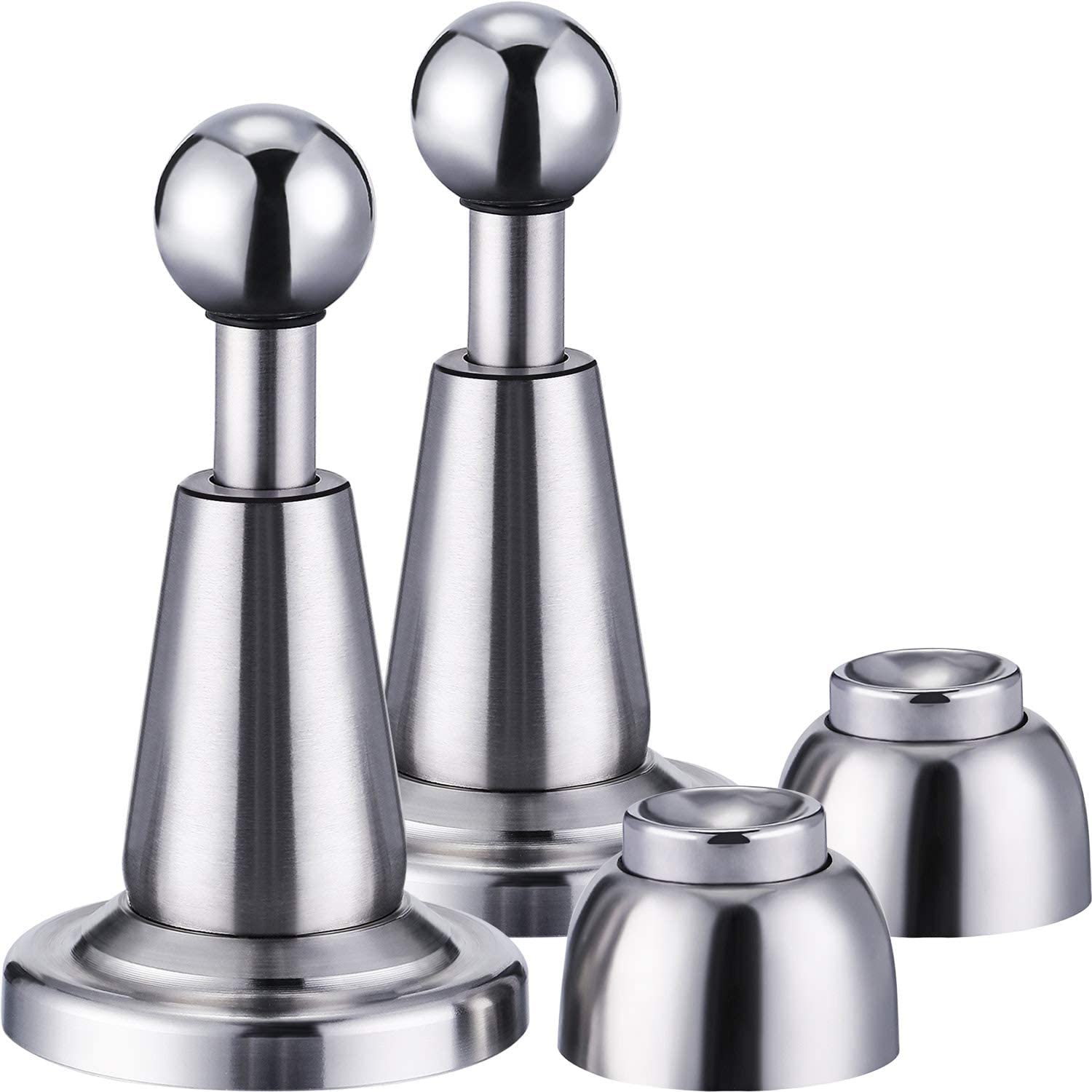 LAPO Stainless Steel 4 inch Door Magnet Stopper, Magnets to Hold Door, 360 Degree Magnet Door Catcher Door Magnet for All Door(Matt Finish) Pack of 1 — Amazon image 10